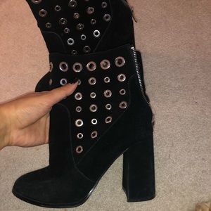 Black Suede boots